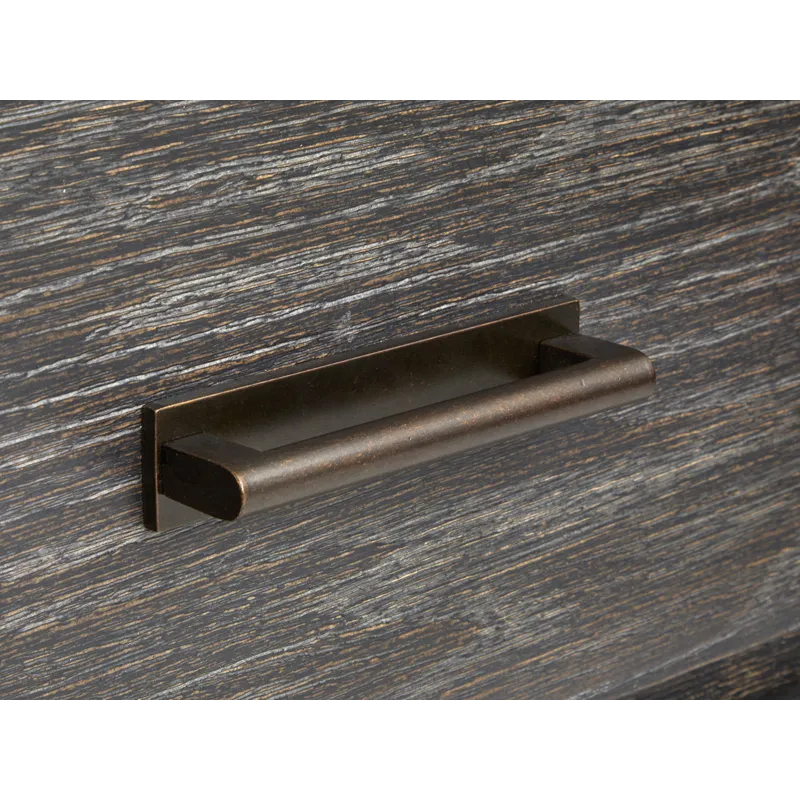 Plum Creek - Black Open Nightstand