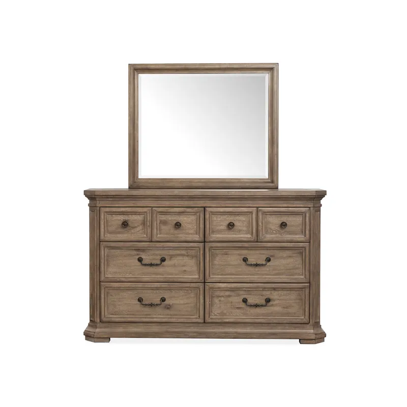 Adler Court Drawer Dresser with Landscape Mirror