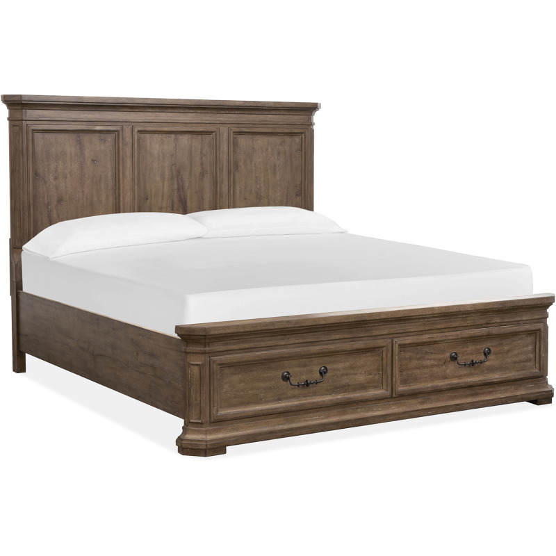 Adler Court King Panel Storage Bed - Thumbnail 4