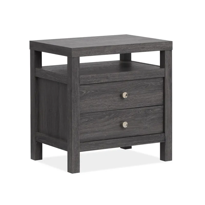Merrifield - Black Drawer Nightstand