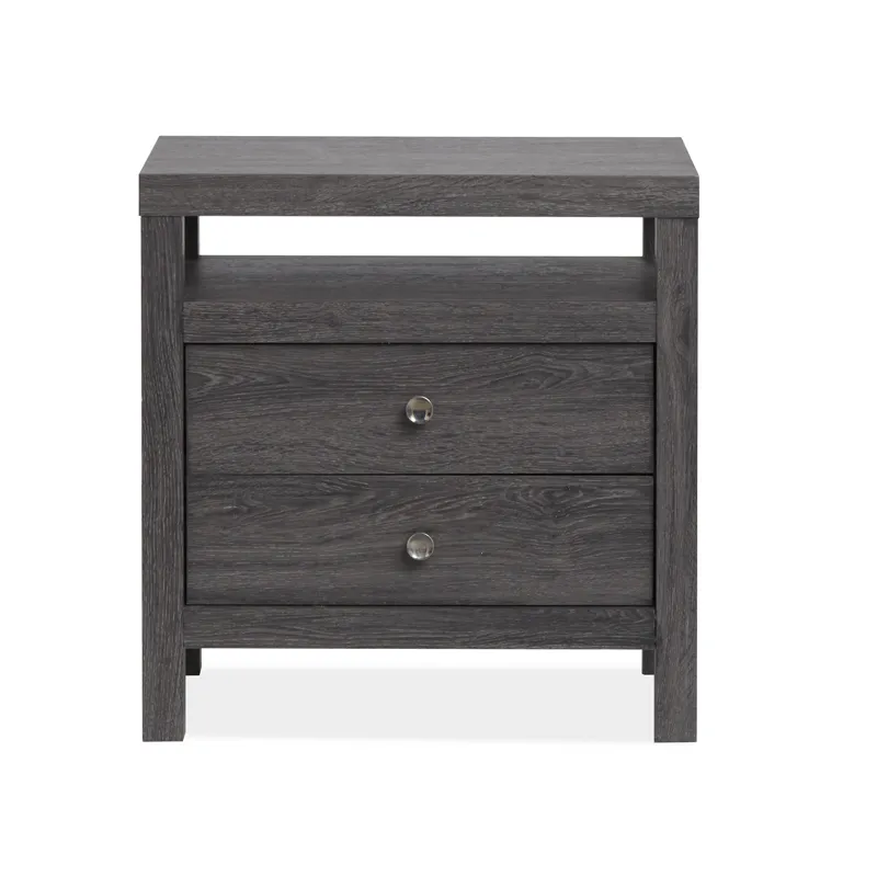 Merrifield - Black Drawer Nightstand