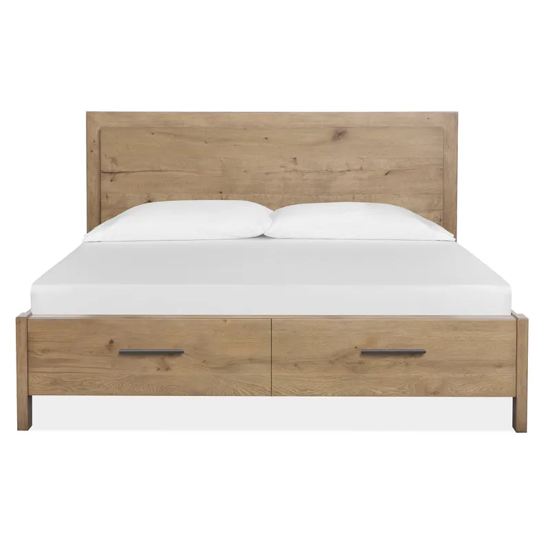 Davenport Complete King Panel Storage Bed