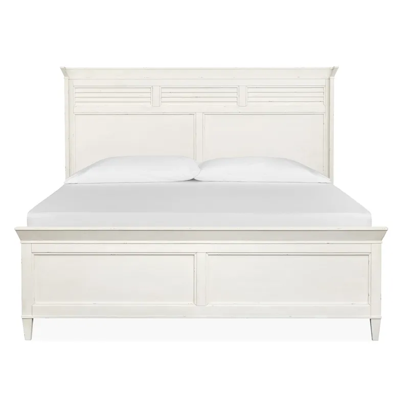 Echo Isles Complete King Classic Panel Bed
