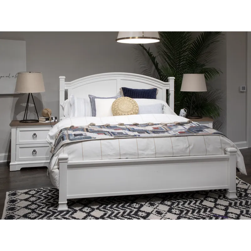 Kingston Complete King Panel Bed