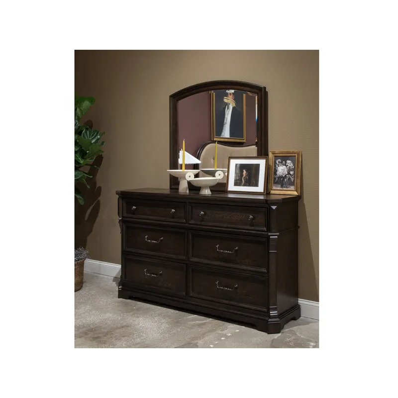 Havenbrook Double Drawer Dresser w/Landscape Mirror