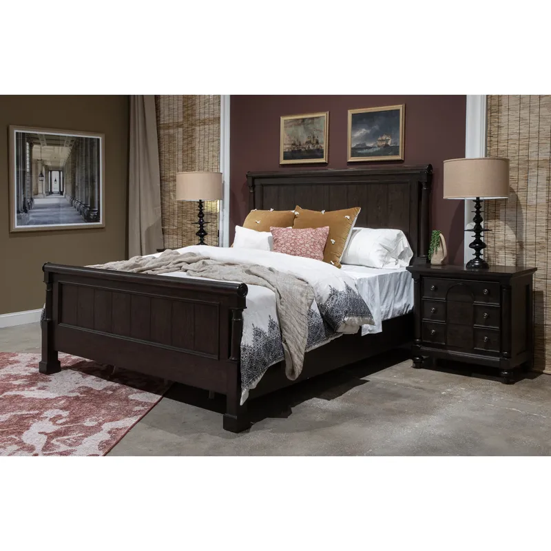 Havenbrook Complete King Panel Bed