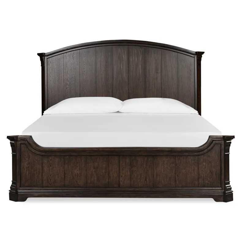 Havenbrook Complete King Curved Panel Storage Bed