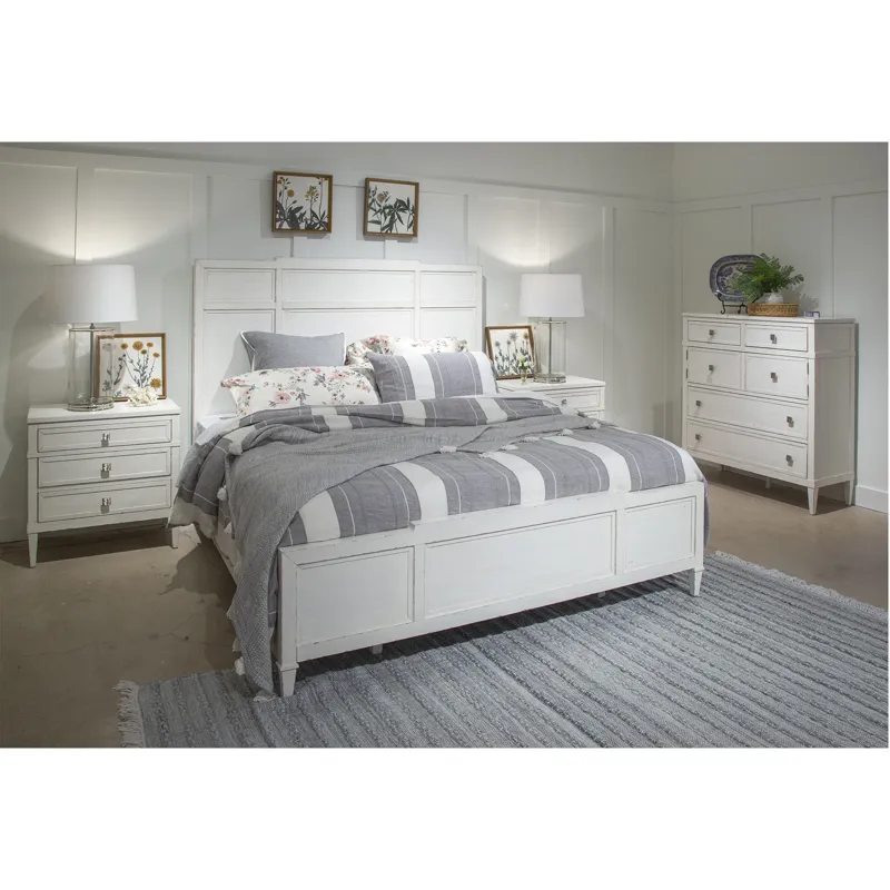 7011 Complete King Panel Bed