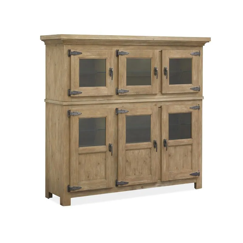 Lynnfield Wood Display Cabinet Top