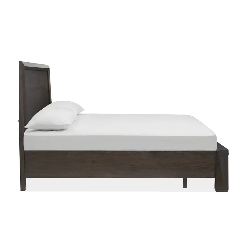 Tauren Coffee Bean Cal.King Panel Storage Bed