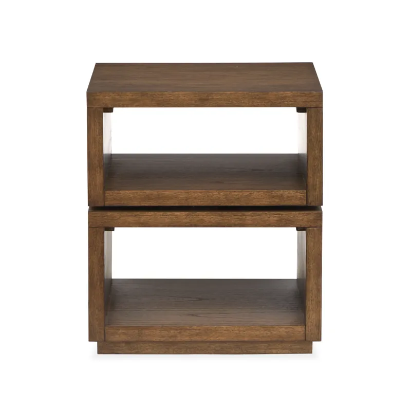 Newton Cinnamon Square End Table