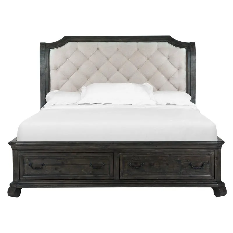 Bellamy Queen Bed Storage Footboard