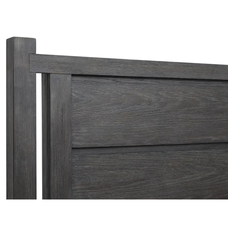 Plum Creek Ravenwood Black California King Panel Storage Bed