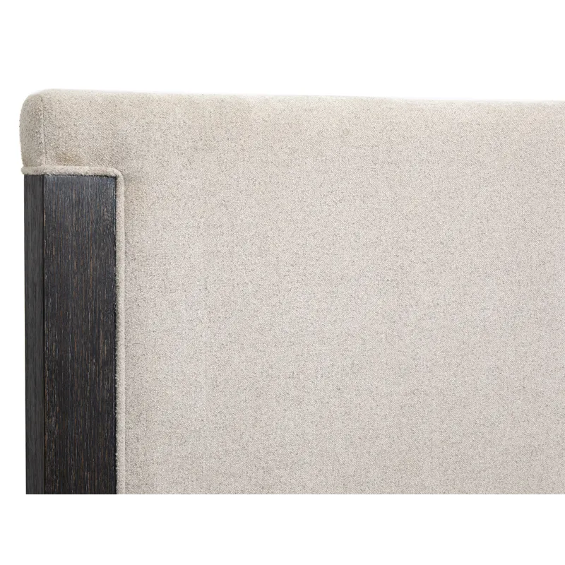 Plum Creek Ravenwood Black Queen Upholstered Panel Bed
