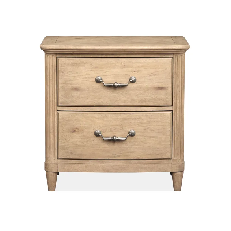 Harmony Heights Belgium Wheat Drawer Nightstand