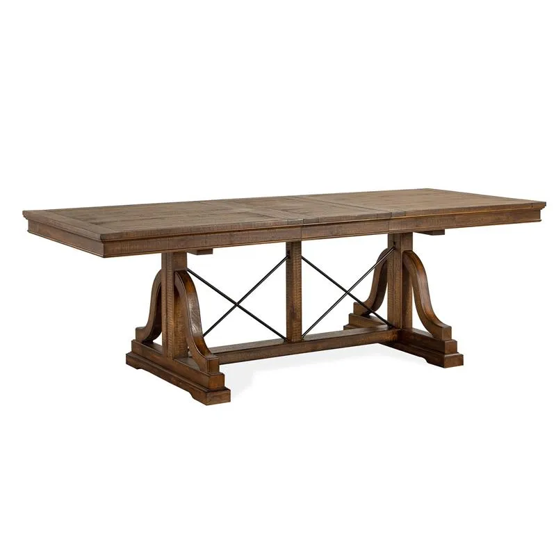 Bay Creek Wood Counter Dining Table Base