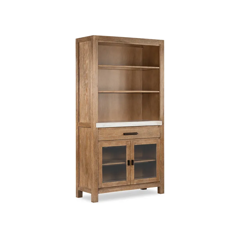 Plum Creek - LT. Brown Display Cabinet