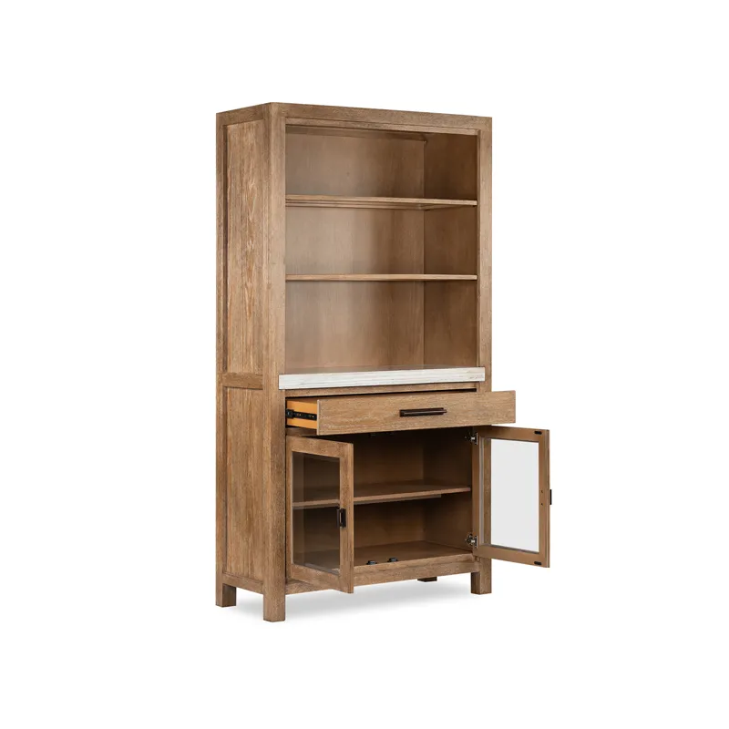 Plum Creek - LT. Brown Display Cabinet