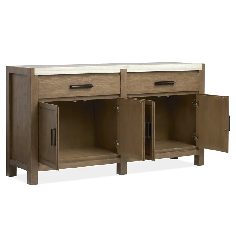 Plum Creek - LT. Brown Sideboard