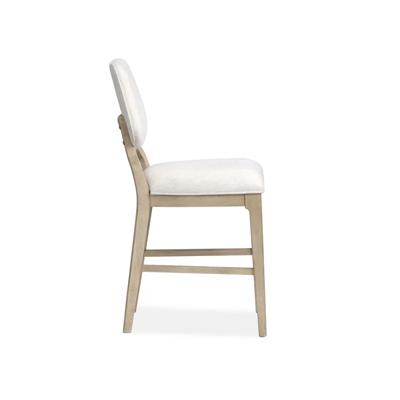 Sunset Cove Counter Chair w/Upholstered Seat and Back