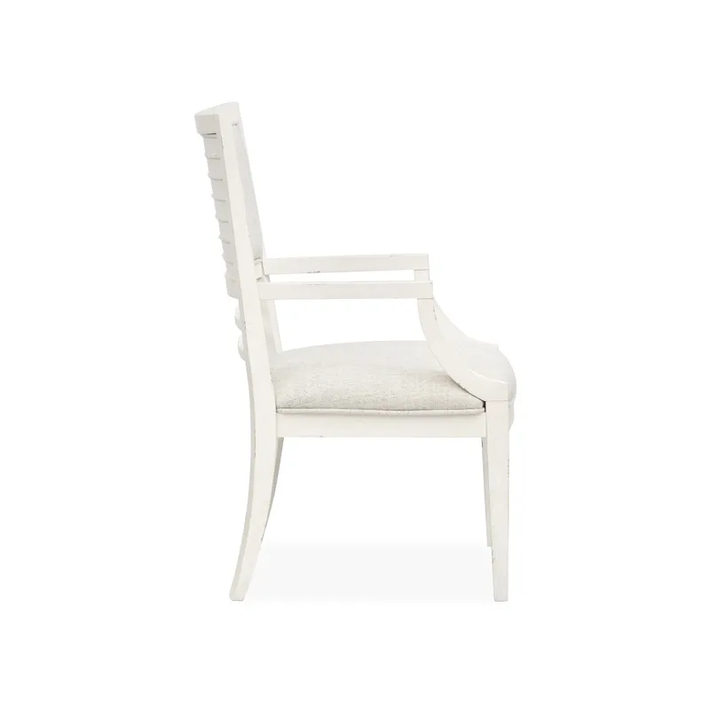 Echo Isles Dining Arm Chair w/Upholstered Seat & Back (2/ctn)