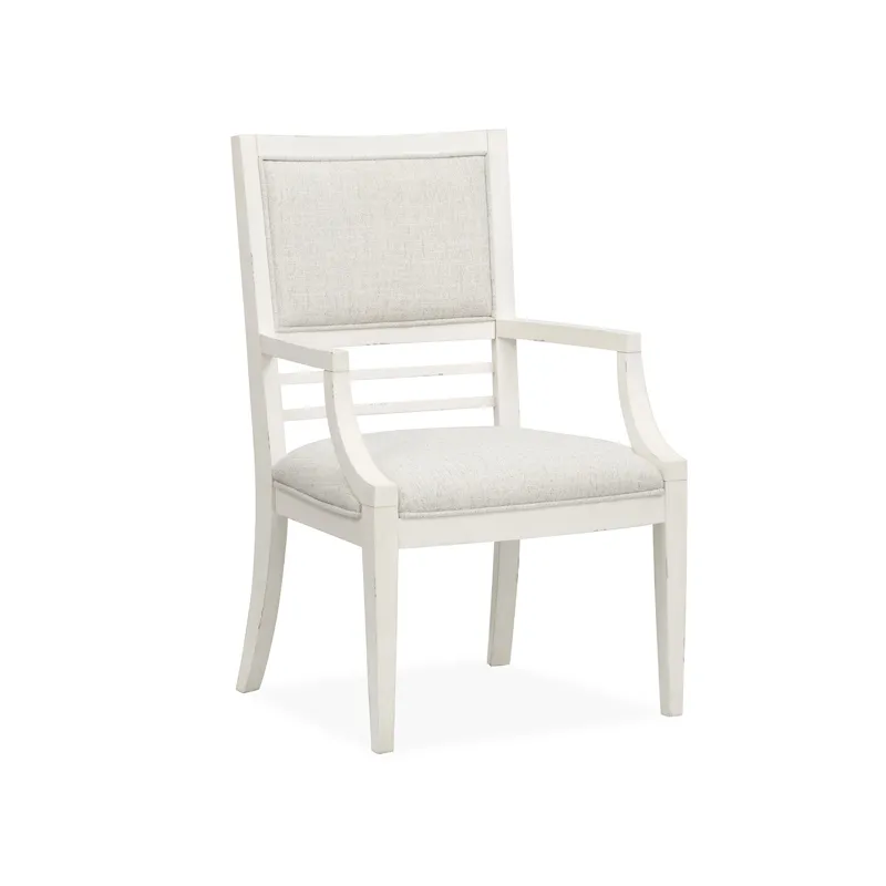 Echo Isles Dining Arm Chair w/Upholstered Seat & Back (2/ctn)