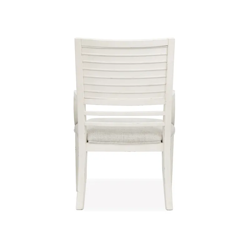 Echo Isles Dining Arm Chair w/Upholstered Seat & Back (2/ctn)