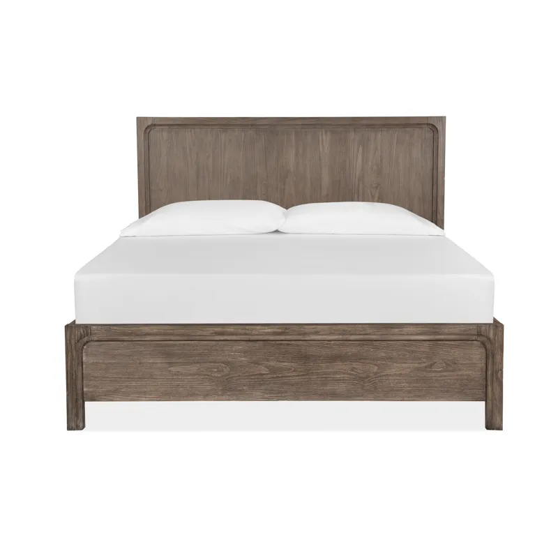 Westbourne Dark Umber Queen Panel Bed