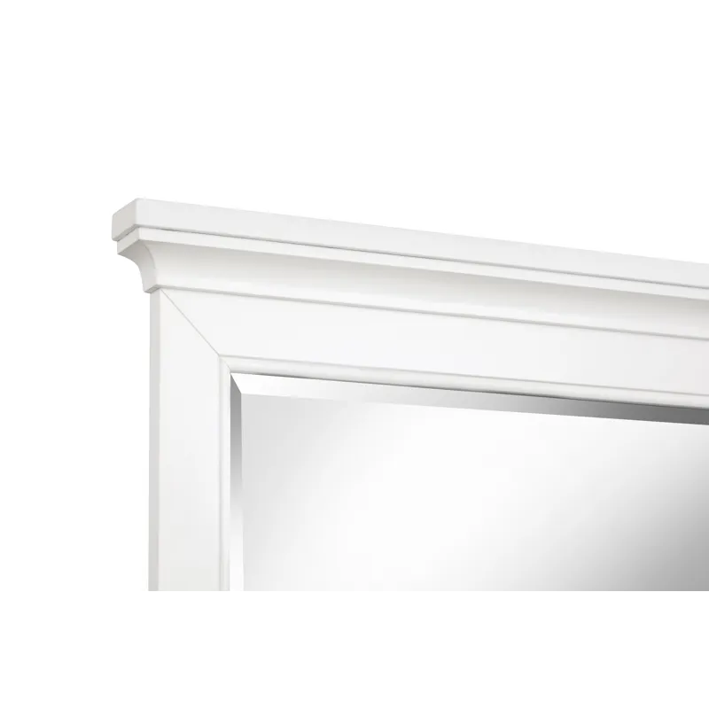 Juniper Hill Whisper White Landscape Mirror
