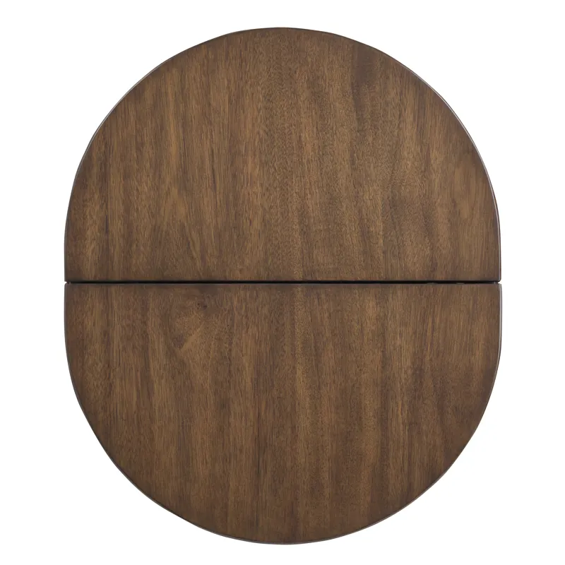 Holloway Toasted Almond Oval End Table