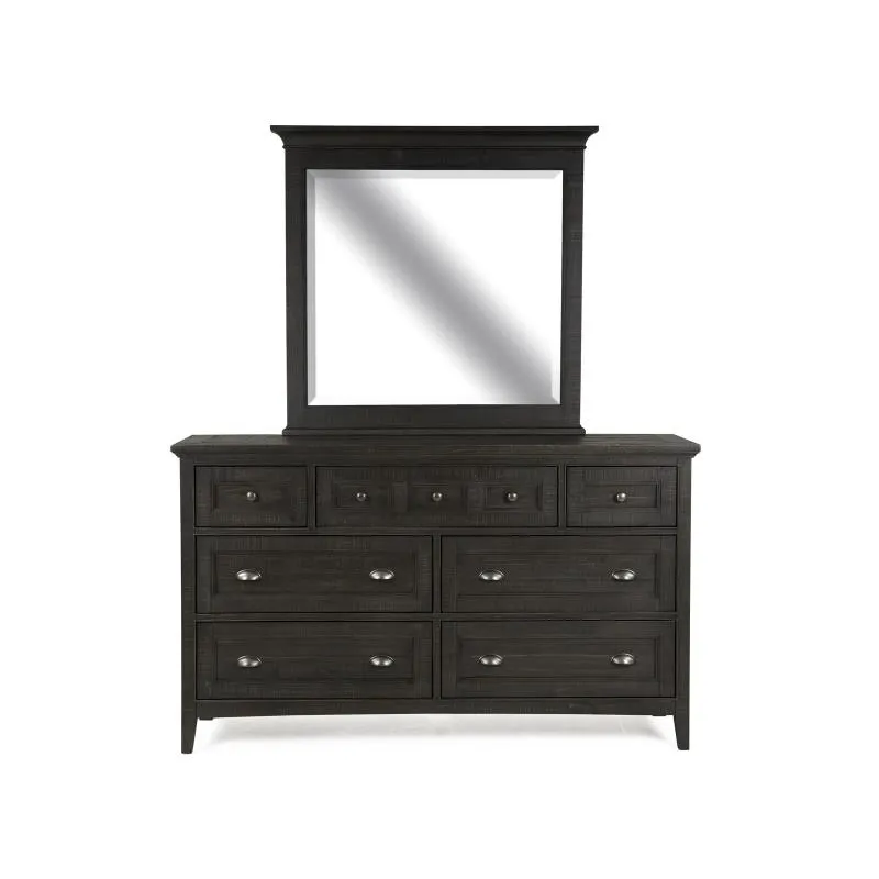 Westley Falls Drawer Dresser with Landscape Mirror