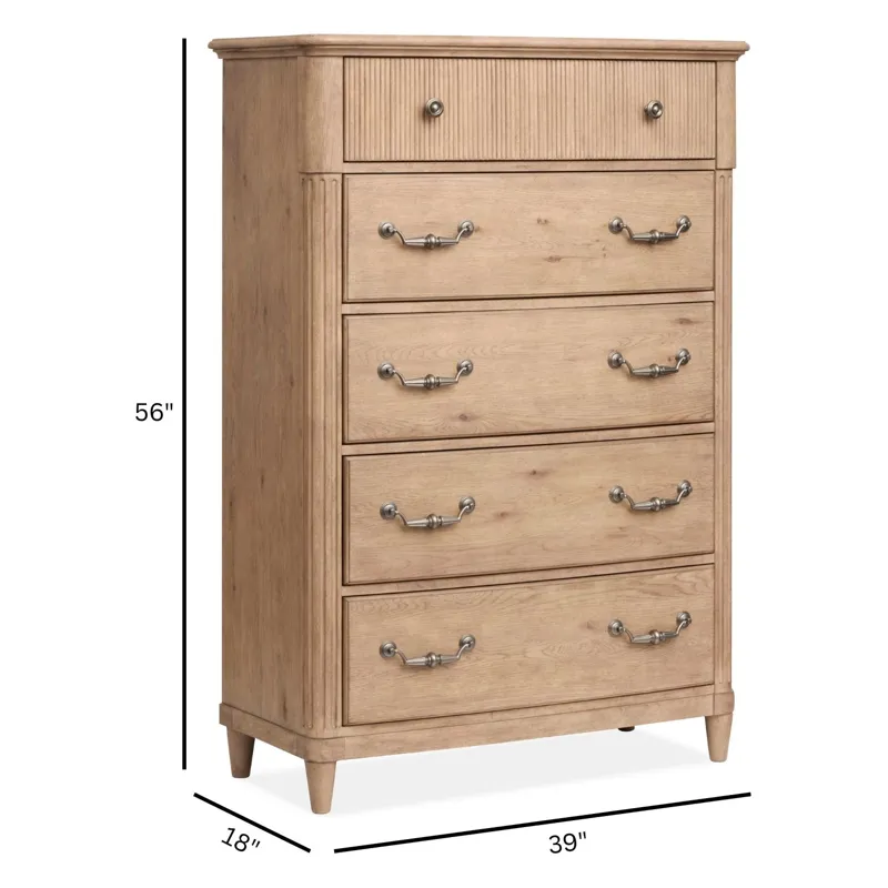Harmony Heights Belgium Wheat Drawer Chest