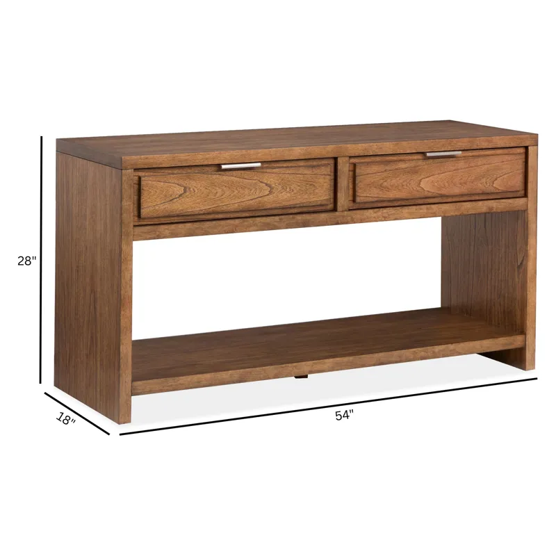 Newton Cinnamon Rectangular Sofa Table