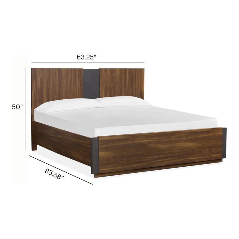 Jensen Tavern Brown Queen Panel Bed