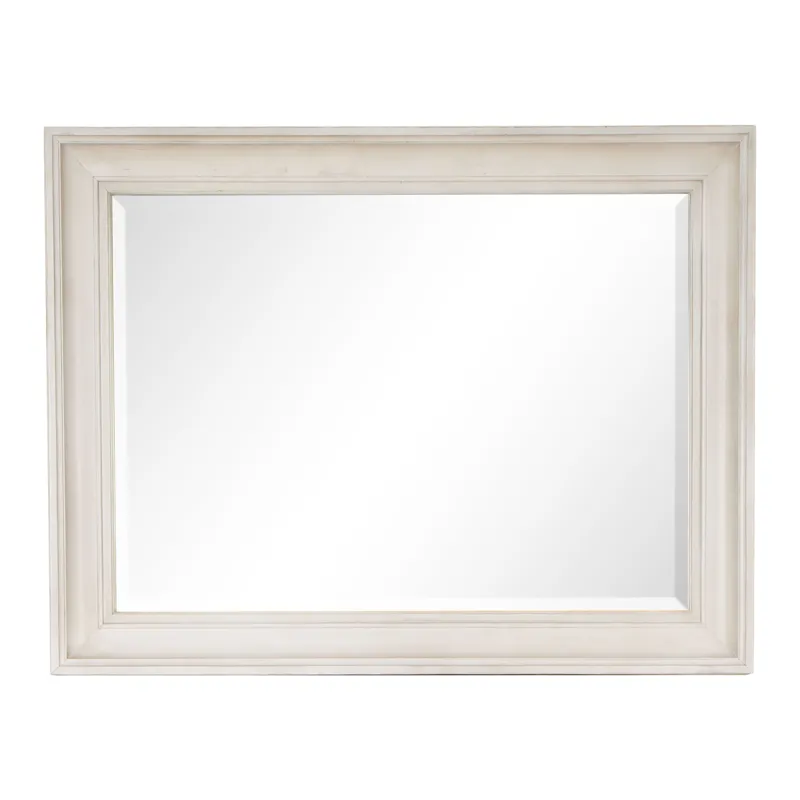 Newport Alabaster Drawer Dresser With Landscape Mirror