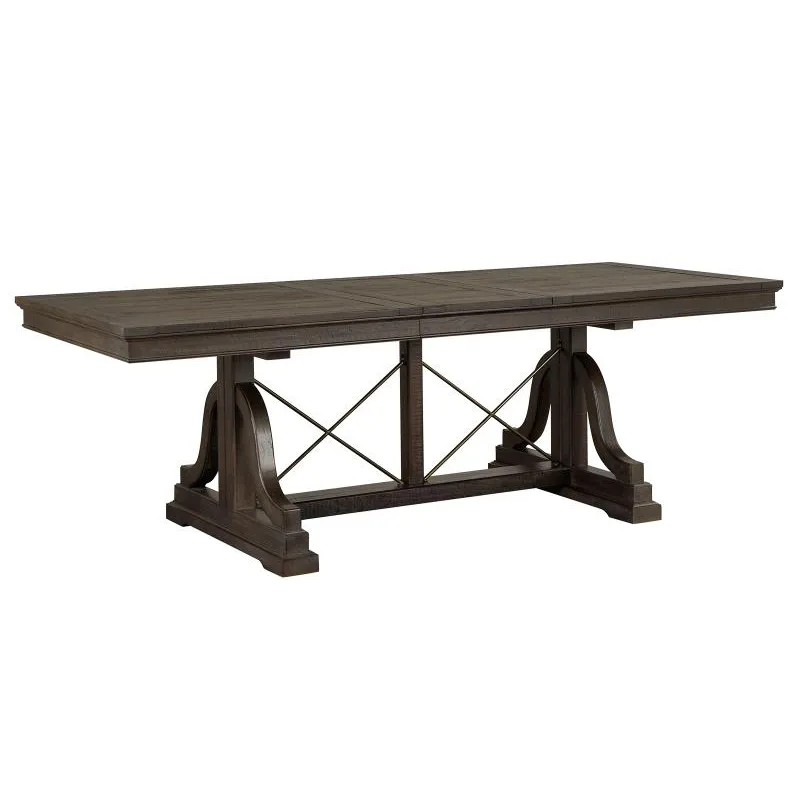 Westley Falls Wood Trestle Dining Table Top