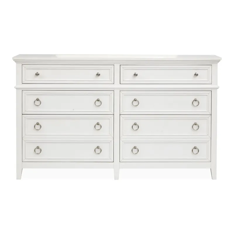 Juniper Hill Whisper White Double Drawer Dresser