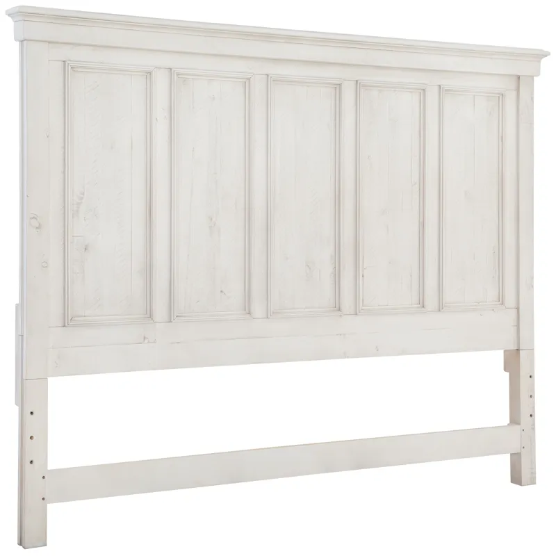 Newport Alabaster California King Panel Bed