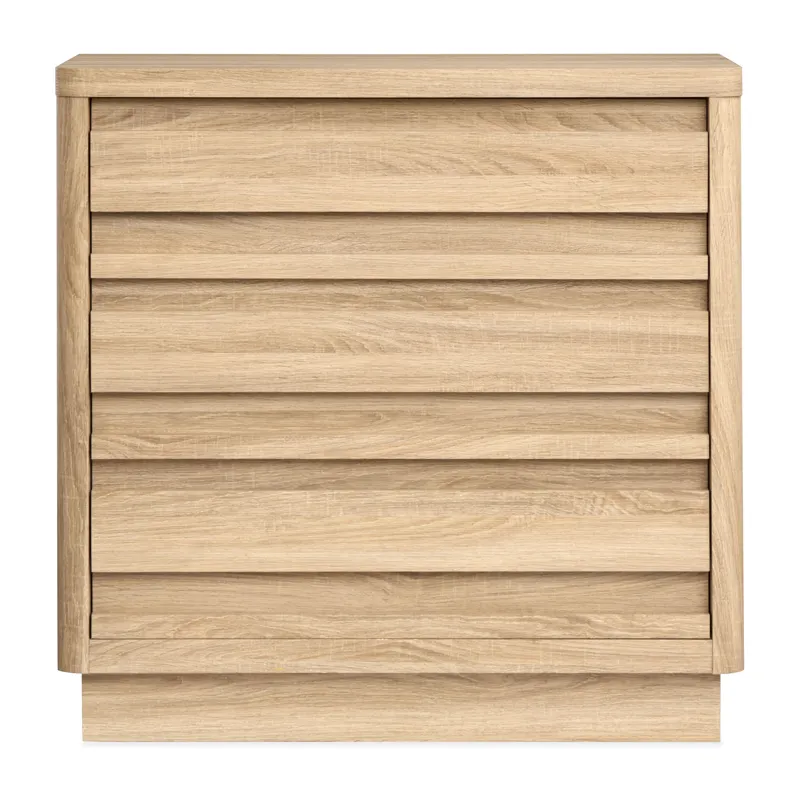 Brentwood Heights Provincial Brown Single Drawer Dresser With Portrait Mirror