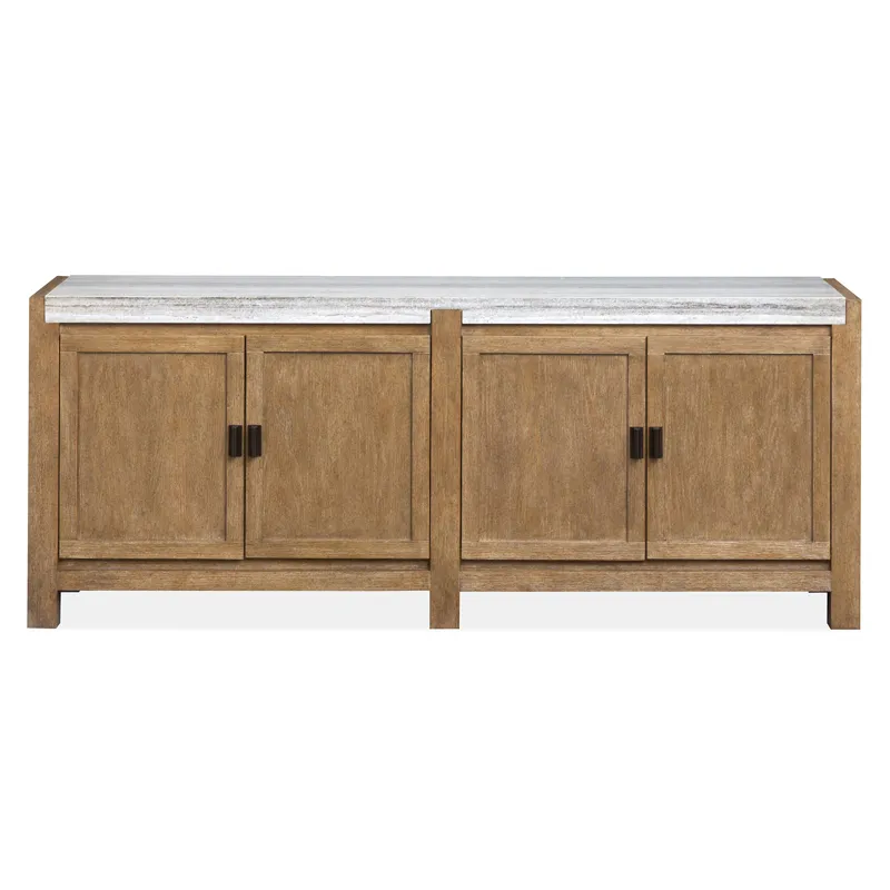 Plum Creek - LT. Brown Door Console