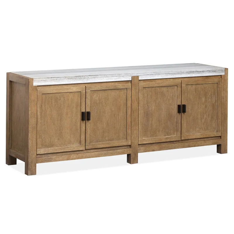 Plum Creek - LT. Brown Door Console