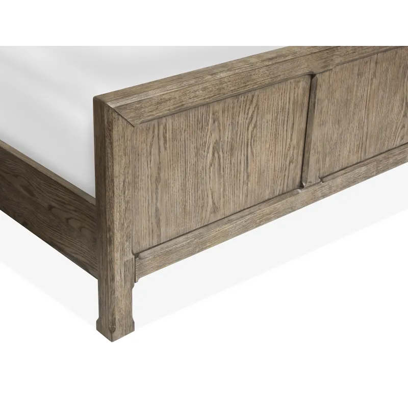 Claremont Smokey Taupe California King Panel Bed