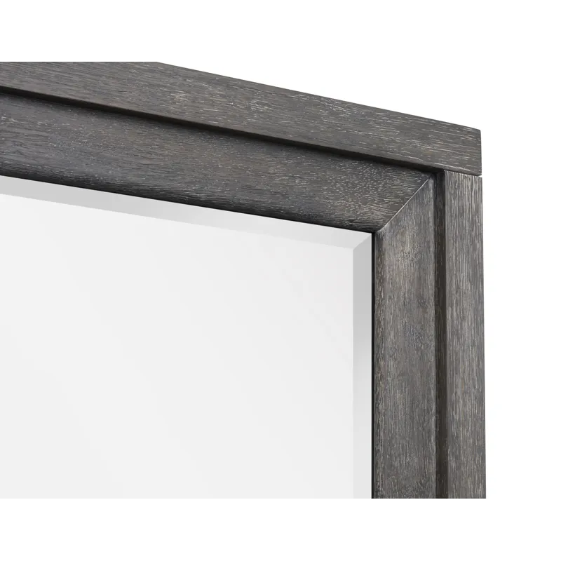 Kinsley Black Heron Portrait Mirror