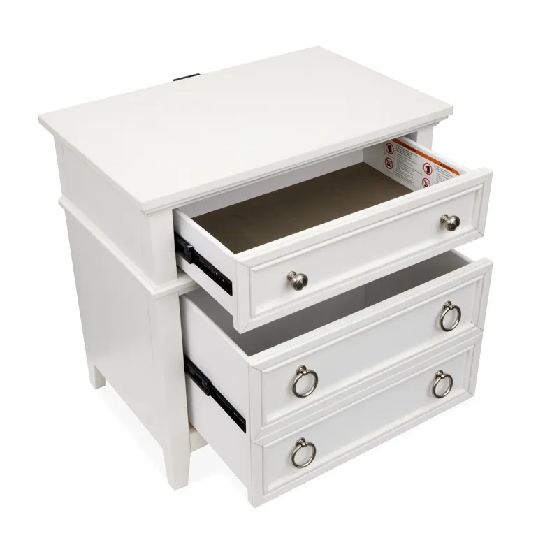 Juniper Hill Whisper White Drawer Nightstand