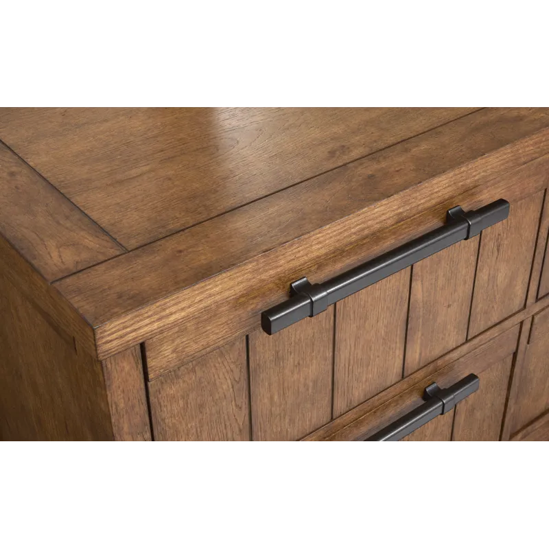 Conway Honey Wheat Drawer Dresser
