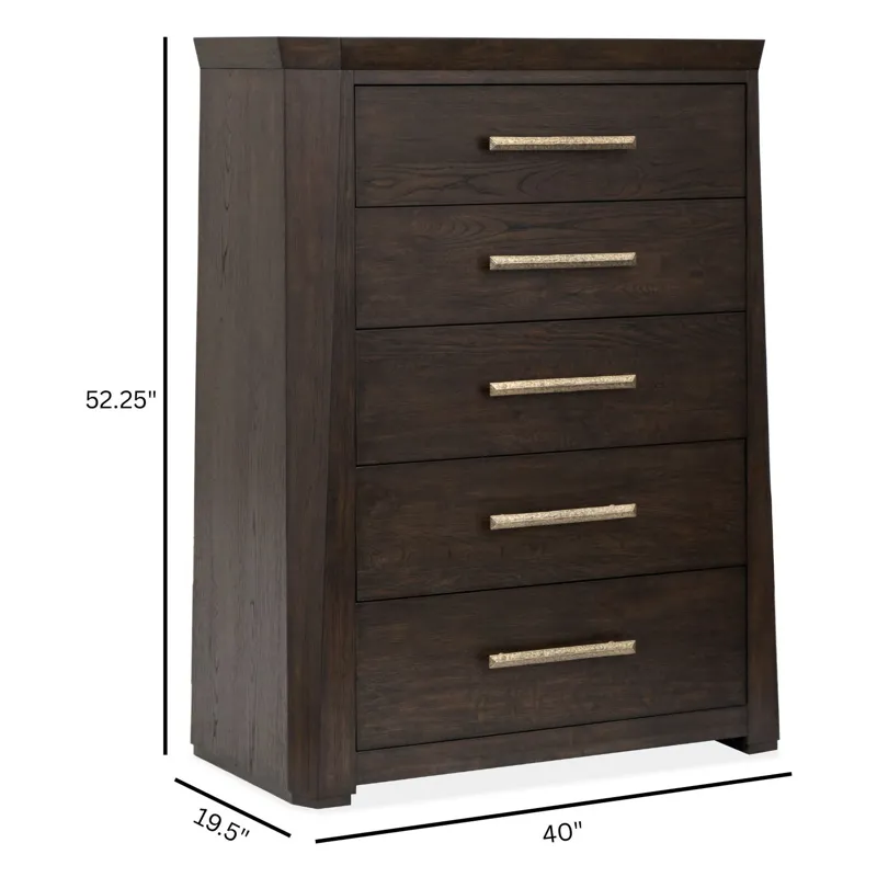 Tauren Coffee Bean Drawer Chest