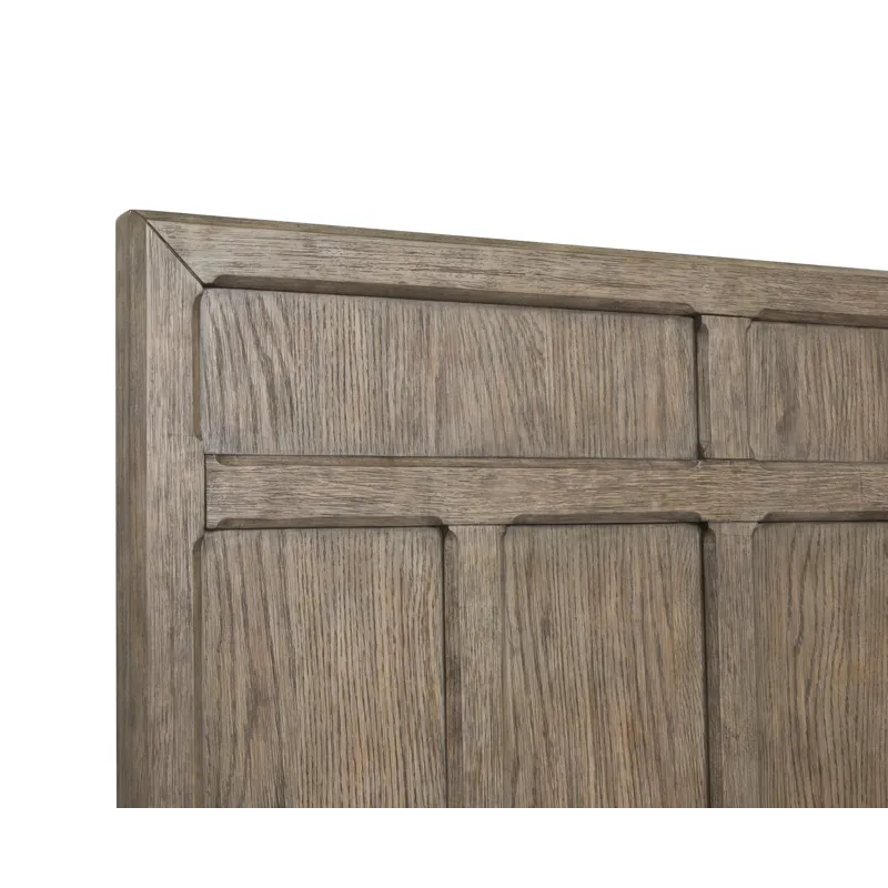 Claremont Smokey Taupe California King Panel Bed