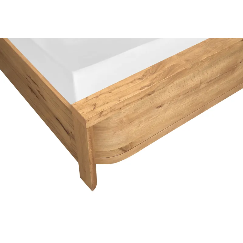 Laramie Honey Wheat California King Panel Bed
