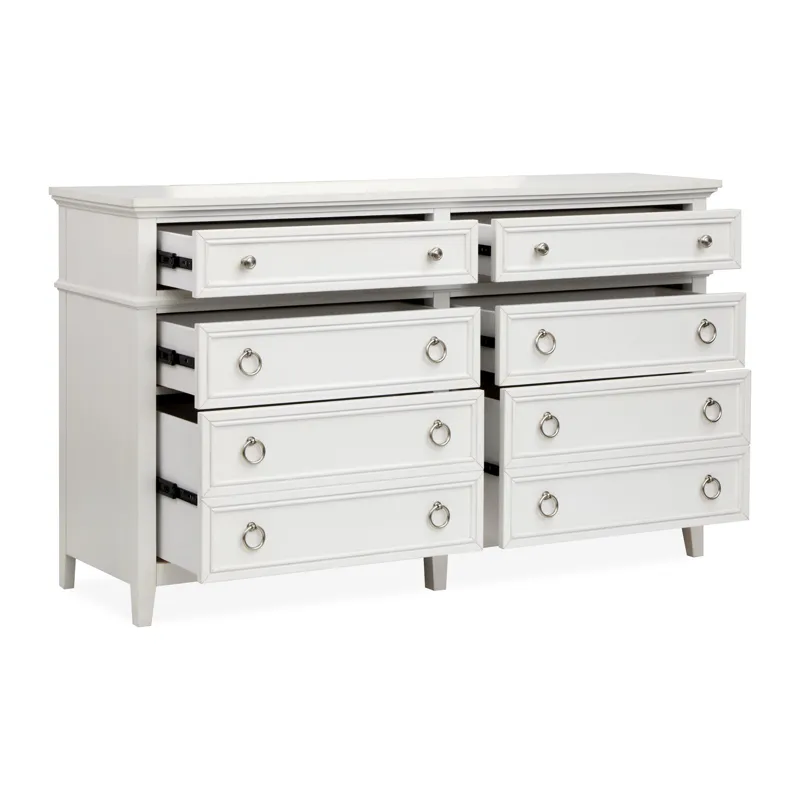 Juniper Hill Whisper White Double Drawer Dresser