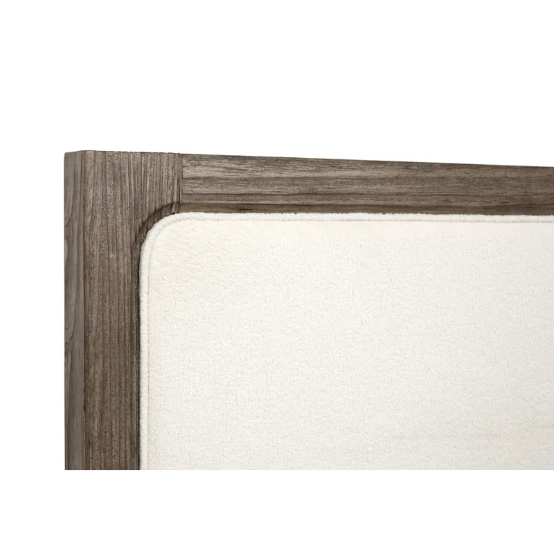 Westbourne Dark Umber Queen Upholstered Panel Bed